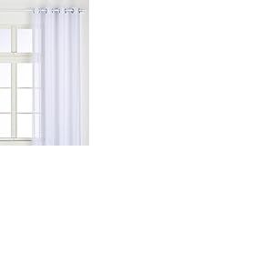 Linder 133/10/375AB Voilage Fantaisie Polyester Blanc 240 x 150 cm
