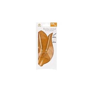 Tulip KS-400600 Aiguilles à Tricoter, Bambou, Beige, 40 cm x 6 mm