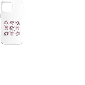 Éléphant Animal Fille Coquette Noeud Rose Maman Maman Coque pour iPhone 16 Pro Max