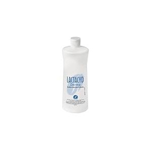 Lactacyd® Derma Émulsion douce pour la douche 1 Litre - Toilette Quotidienne - Nettoie et aide à la fonction protectrice naturelle de la peau - Corps