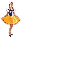 Ciao Blanche-Neige costume déguisement femme fille adulte (Taille unique)