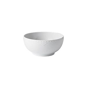 Royal Copenhagen White Fluted 1028385 Bol en porcelaine Blanc 110 cl Dimensions : 18 x 18 x 8 cm