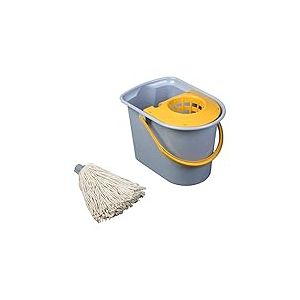 Vermop Chariot de nettoyage en polypropylène Anthracite 39 x 28 x 28 cm