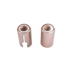 cyclingcolors 2x Couvre gond cache paumelle fenêtre porte portail Charnière Capuchon Protection Meuble Douille, 16mm nickel mat