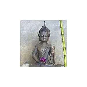 Pro-Art-Bilderpalette gla203a Zen garden II Décoration murale sous verre Motif jardin 30 x 30 cm