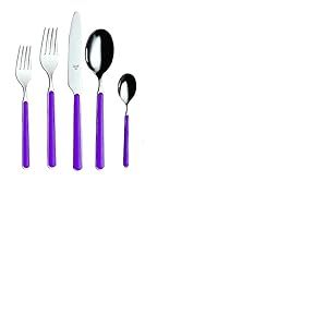 MEPRA Spa 10V722020 Ménagère de 20 Pièces Millenium Violet
