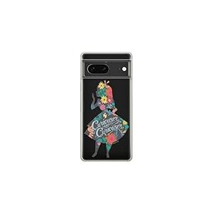 ERT GROUP Coque de t&eacute;l&eacute;phone Portable pour Google Pixel 7 Original et sous Licence Officielle Disney Motif Alice 002 Parfaitement adapt&eacute; &agrave; la Forme du t&eacute;l&eacute;phone Portable, Coque en TPU
