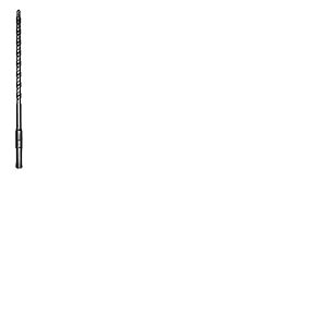 Starrett Foret SDS Plus KBPS08C - 8 x 210 mm - Pointe en carbure - Pour béton, maçonnerie, pierre, briques