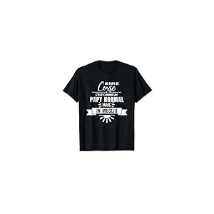 T-shirt humour papy corse comme un papy normal mais en mieux T-Shirt