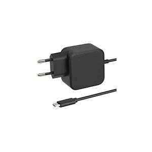 Xilence XM100C.B GaN Chargeur USB-C Mini 100W, Chargeur USB-C Rapide et Compact pour Une Utilisation en déplacement, diverses Protections de sécurité, pour appareils avec Connexion USB-C, Noir