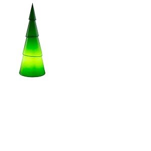 Arbre lumineux rond Vert 75 cm