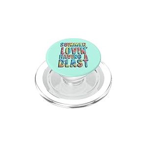 Tie Dye Summer Vibes Summer Loving Tie Die Summer Saying PopSockets PopGrip pour MagSafe