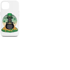 Scottish Terrier St Patricks Day Leprechaun Shamrock Coque pour iPhone 13