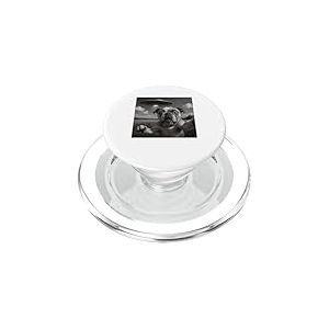 Selfie Bulldog OVNI avec Jeu de Mots Sarcastique PopSockets PopGrip pour MagSafe