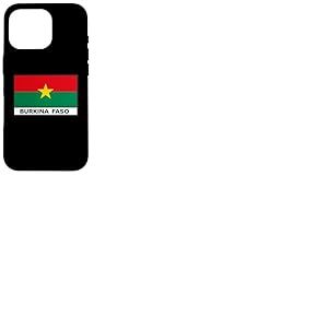 Drapeau du Burkina Faso - Armoiries du Burkina Faso Coque pour iPhone 16 Pro