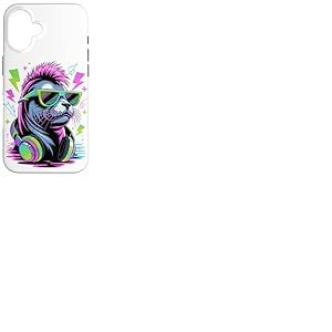 Style Punk Époque Otarie Lunettes de Soleil Coque pour iPhone 16