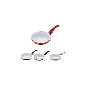 Renberg – Poêle 24 x 4,5 cm Aluminium au Sang avec revêtement en céramique Orange