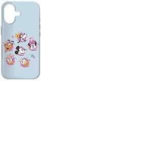 Disney Mickey & Friends Spring Easter Friendly Flower Faces Coque pour iPhone 17