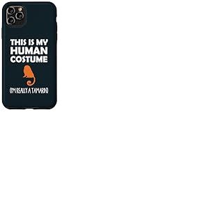C'est mon costume humain, je suis vraiment un tamarin Coque pour iPhone 11 Pro Max