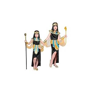 WIDMANN MILANO PARTY FASHION - Costume de reine égyptienne pour enfants, robe, Cléopâtre, pharaon, Anubis, souveraine, déesse