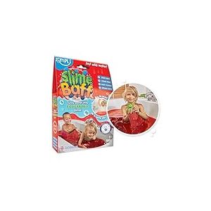 Zimpli Kids - Baff Rouge, 1 Bain ou 4 utilisations, transforme magiquement l'eau en Gluant et coloré, Jouet éducatif Anti-Stress Slime pour Filles et garçons