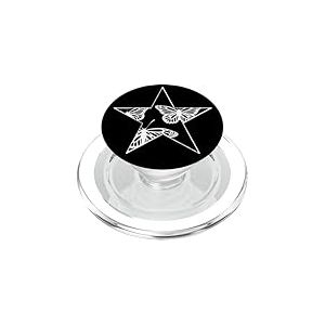 Pochoir &eacute;toile Graffiti Art Emo Egirl Goth Grunge Papillons PopSockets PopGrip pour MagSafe