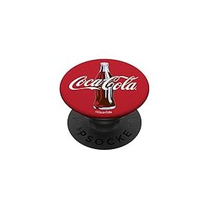 Logo rétro Coca-Cola Red Circle PopSockets PopGrip Interchangeable