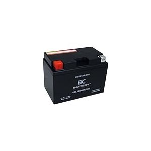 BC BATTERY Batterie de démarrage pour moto avec GEL 12V 11Ah BCTZ12S-GEL Moto&Scooter, sans entretien, scellée, préchargée, similaire à YTZ12S