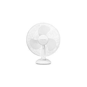 TROTEC - TVE 14 Ventilateur de table, Fonction d'oscillation automatique à 90° désactivable au besoin, Ventilateur à 3 vitesses, Puissance de 50 watts, fonctionnement ultra-silencieux, diamètre des