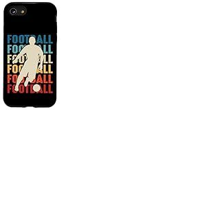 Foot Football Footballeur Joueur de Foot garçon Enfant Retro Coque pour iPhone SE (2020) / 7/8