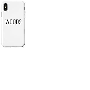 Woods Coque pour iPhone X/XS