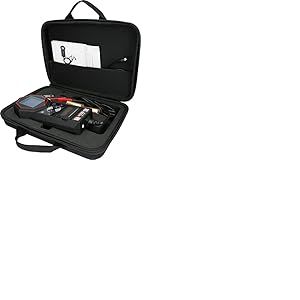 KS Tools 550.1649 - Testeur de Batterie avec Imprimante Int&eacute;gr&eacute;e - Testeur de Charge de Batterie de Voiture - Imprimante Thermique pour &Eacute;valuation Rapide et Pr&eacute;cise - Id&eacute;al pour Analyse Devant Client