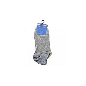 Tommy Hilfiger Sneaker Chaussettes, Gris, 31/34 (Lot de 2) Enfant Unisexe