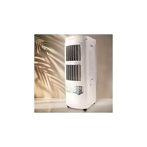 M mimotec &ndash; Rafra&icirc;chisseur d&rsquo;air &eacute;vaporatif portable Airmax 4800 m&sup3;/h Blanc, 30 L, t&eacute;l&eacute;commande, silencieux, 100 W, basse consommation, id&eacute;al pour maison, bureau et ext&eacute;rieurs couverts