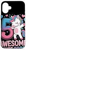Licorne Dab Awesome Since 2020 Anniversaire 5 Ans Coque pour iPhone 16 Plus