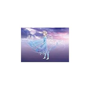 Komar La Reine des Neiges Elsa The North Calls &ndash; Taille : 70 x 50 cm, d&eacute;coration murale, poster, impression d'art (sans cadre) Disney