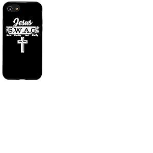 J&eacute;sus Croyant Dieu adorateur Swag Serve Worship and Glorify Coque pour iPhone SE (2020) / 7/8
