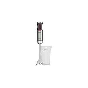 Solac Solution - Mixeur plongeant 1503 | 1500W | 4 lames inox | Fouet inox | Turbo | Ergonomique | Anti-éclaboussures | Amovible | Lave-vaisselle | Verre doseur inclus