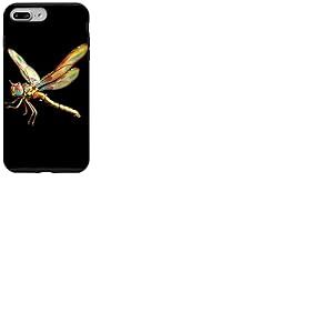 Libellule Dragonfly Insectes Volants Ailes Colorées Douces Coque pour iPhone 7 Plus/8 Plus