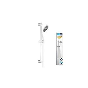 GROHE Ensemble de douche Vitalio Joy 110, pommeau de douche Vitalio Joy 2 jets, flexible tuyau de douche VitalioFlex Trend 1750mm, chromé, 27326000 (Import Allemagne)