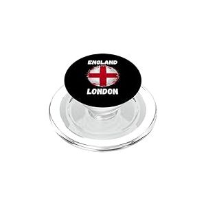 Souvenirs de drapeau anglais rétro de Londres Angleterre PopSockets PopGrip pour MagSafe