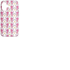 Singe Roller Rose Bleu drôle Lapin Rose Singe Coque pour iPhone 16