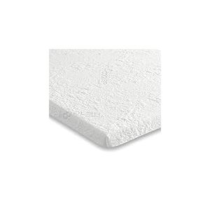 Starlight Beds Shorty Surmatelas rafraîchissant en Mousse à mémoire de Forme 7,5 cm avec Housse Amovible rafraîchissante Blanc 75 x 175 x 7,5 cm
