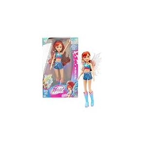 Winx, Poupée articulée avec Ailes Lumineuses, 26 cm, Modèle Bloom, pour Les Enfants dès 3 Ans, WNX781