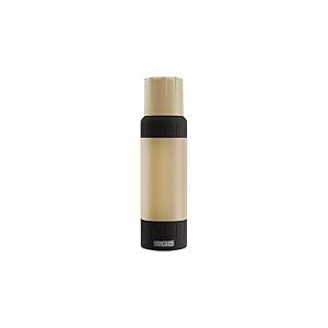 SIGG &ndash; Gourde Isotherme 1L &ndash; Alpine Star, avec Gobelet &ndash; 27h Chaud, 100h Froid &ndash; Compacte & Robuste &ndash; &Eacute;tanche &ndash; Sans BPA &ndash; Avec Extra Grip Pour Outdoor, Camping & Randonn&eacute;e &ndash; Acier Inoxydable &ndash; Beige