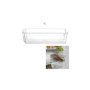 COOK CONCEPT, KB6795, Bac Rangement Frigo 37X11X10 4L, Grande capacité de Stockage, Design Ergonomique, Polyvalence d'utilisation, Transparence pour Une Meilleure Organisation