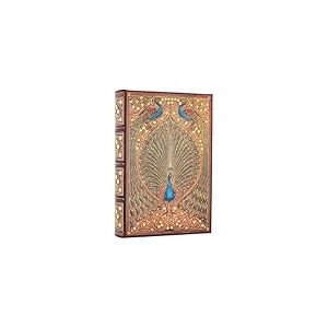 Paperblanks | 2026 Luxe Bleu | Design Luxueux | 12 mois | Mini | Horizontal | Fermeture &Eacute;lastique | 160 Pg | 100 GSM