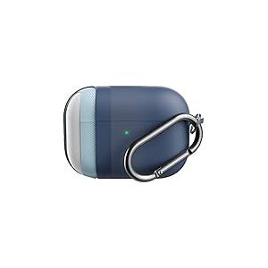 KeyBudz Coque Hybride pour AirPods Pro avec Porte-clés Compatible avec AirPod Pro (Bleu Nuit)