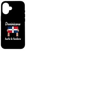 Drapeau de la R&eacute;publique Dominicaine Hasta La Tambora Coque pour iPhone 16