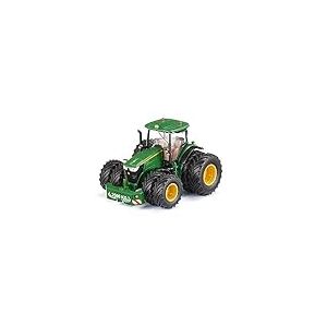 siku 6735, Tracteur John Deere 7290R T&eacute;l&eacute;commandable, Vert, M&eacute;tal/Plastique, 1:32, Contr&ocirc;lable par Application via Bluetooth, Pneus Jumel&eacute;s amovibles, Sans Module de T&eacute;l&eacute;commande